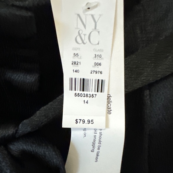 New York & Company 7th avenue design studio fancy belted slim ankle pants - Picture 4 of 8